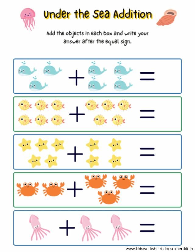 Count and Write worksheet 1