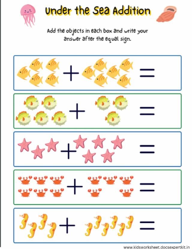 Count and Write worksheet 3