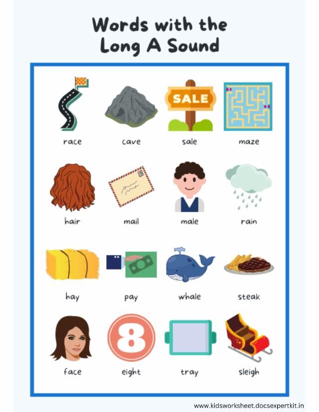 Read & Learn Words worksheet 1