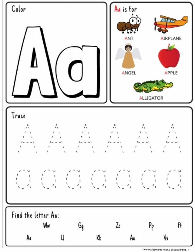 Alphabet Adventure worksheet 2